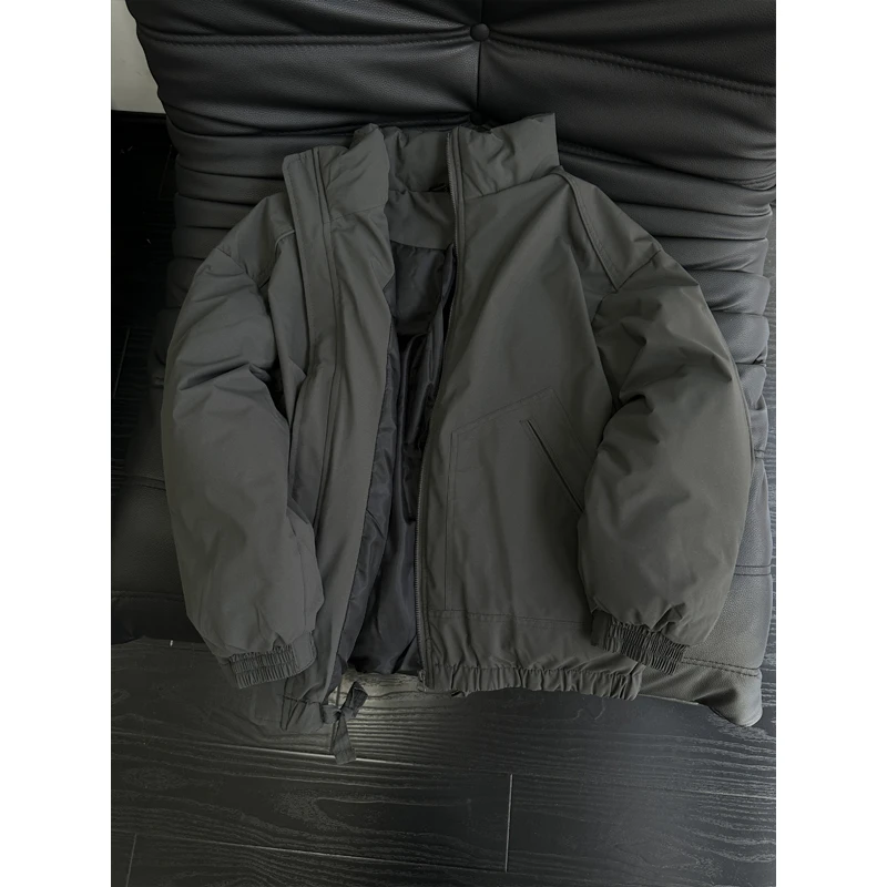 美式飞行员夹克棉服男款秋冬季宽松休闲百搭cleanfit立领短款外套