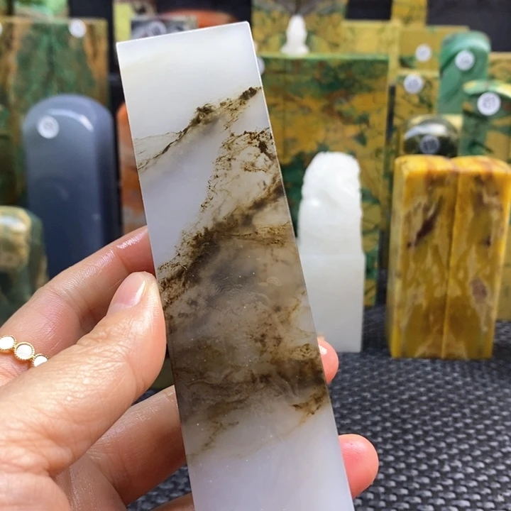 四川石塘****员青田石印章石