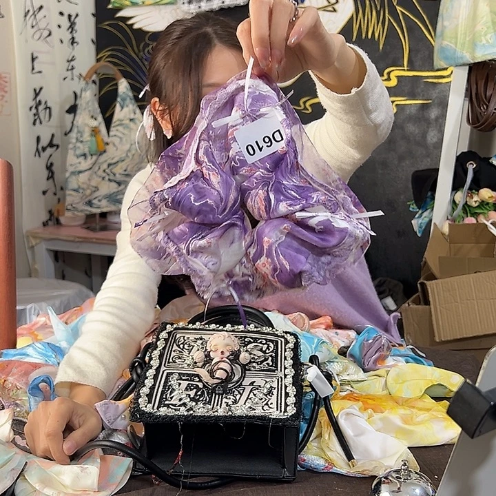 余***语610蕾丝发圈不退不换