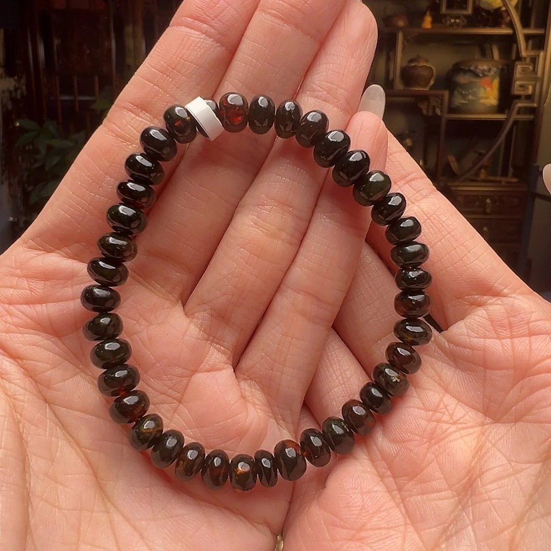 我***烫琥珀未镶嵌裸石抚顺琥珀11520七