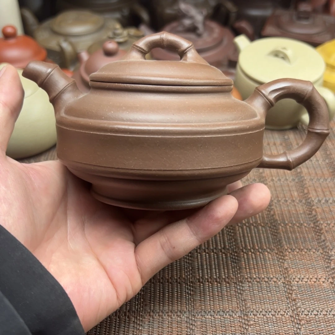 紫砂茶壶宜兴原矿紫砂壶300毫升容量