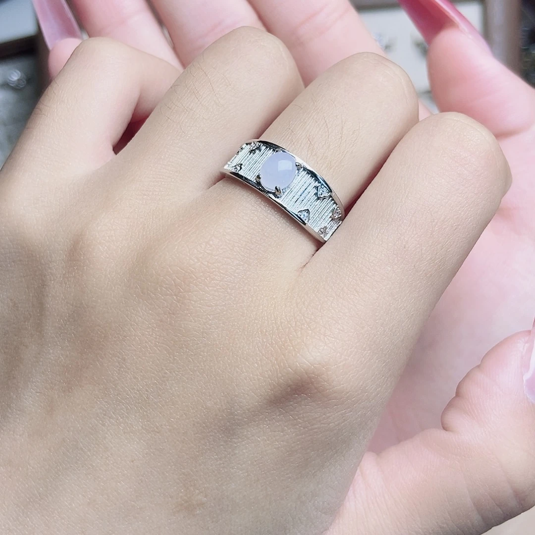 翡翠未镶嵌戒指24