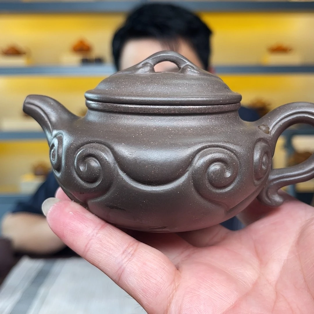茶壶紫砂天青仿古如意张