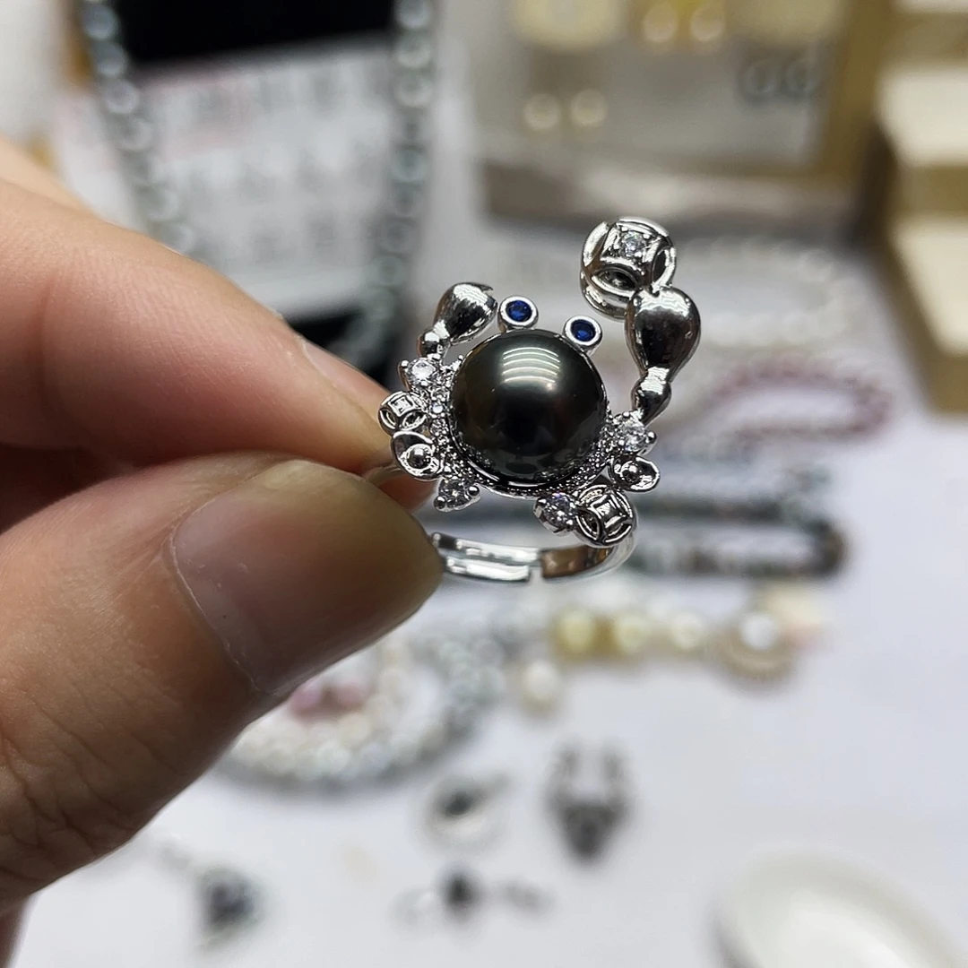 海水珍珠未镶嵌戒指