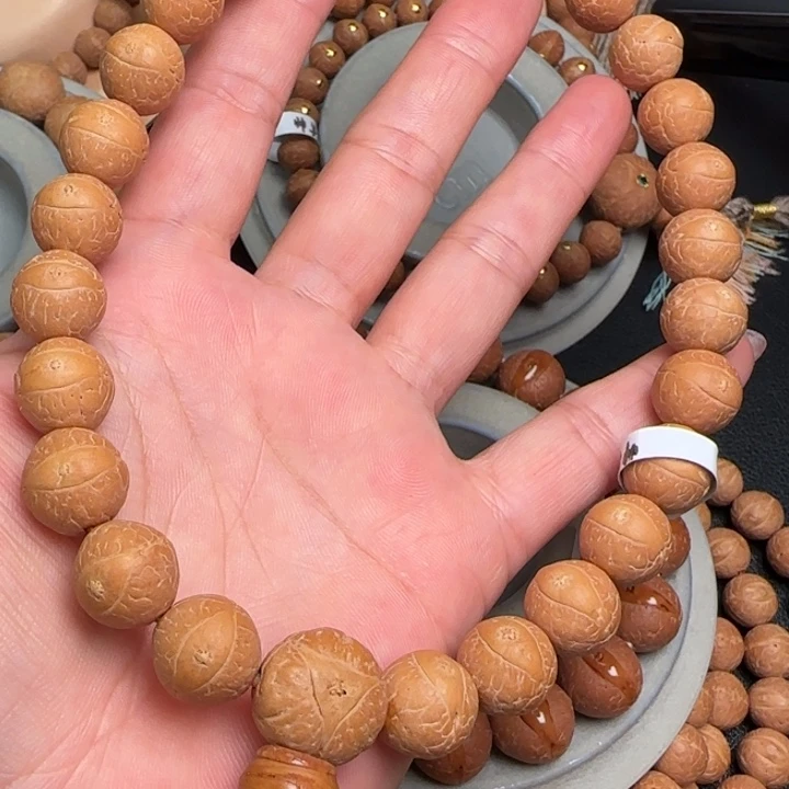吊坠凤眼菩提12.5手持正圆大眼睛