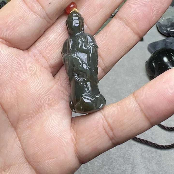 和田玉把件未镶嵌