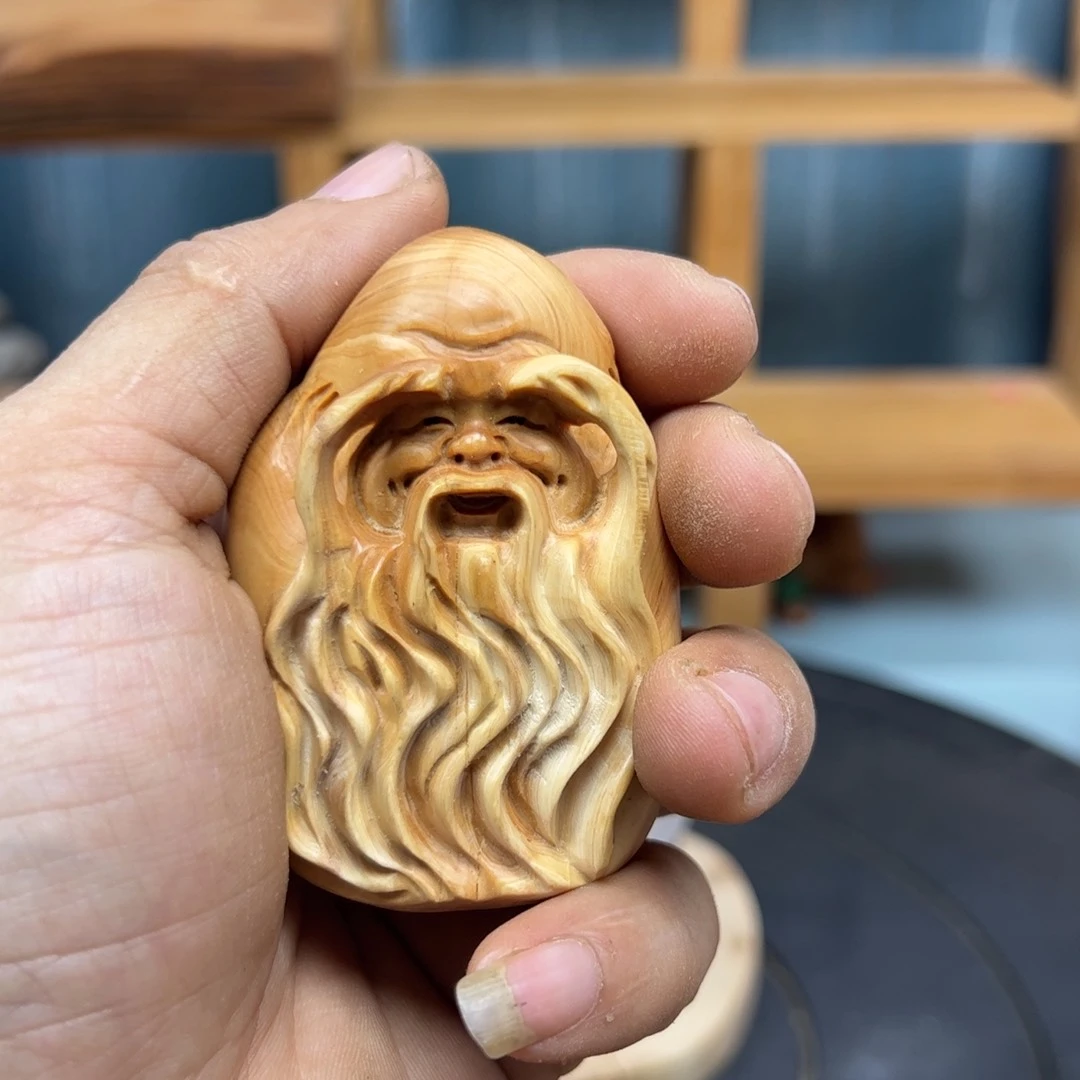 木萧*崖柏木摆件手把件