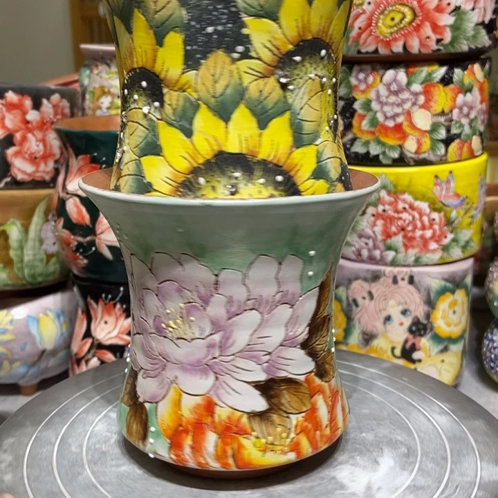 景德镇艺术手绘作品