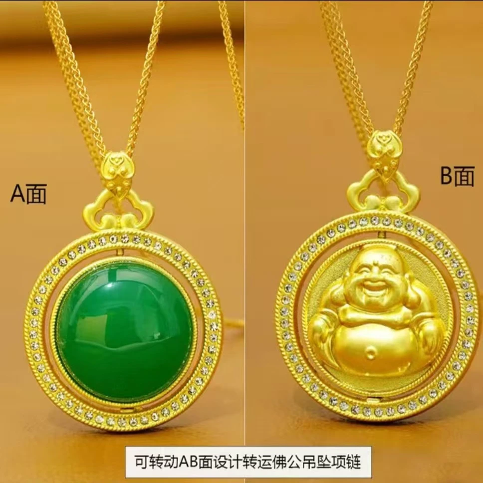 天然玉石 高冰帝王 转运佛公