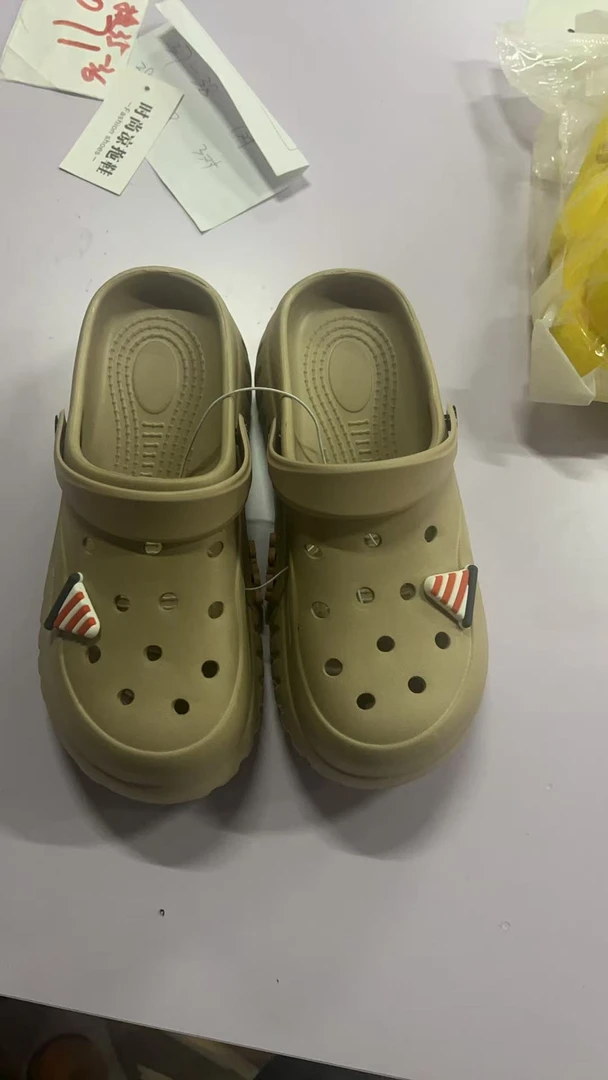 男女EVA洞洞鞋 时尚厚底