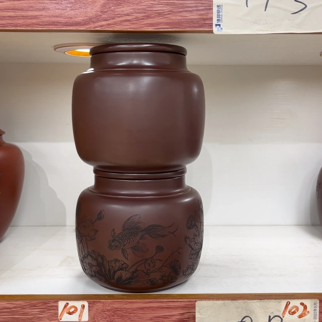 紫砂茶叶罐紫砂茶叶罐