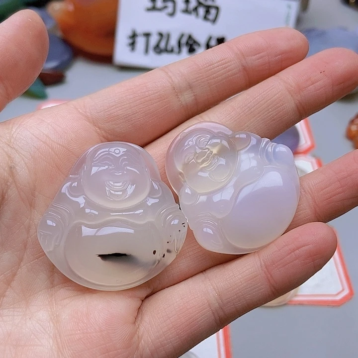 【闪购商品】玛瑙/玉髓珠宝半成品未镶嵌欧***曼