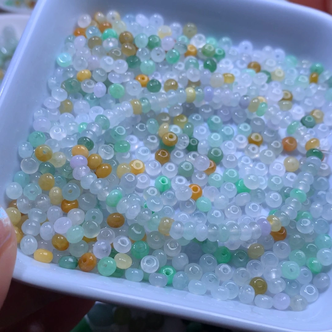 散珠翡翠多样性发货10颗卡4.5尺寸