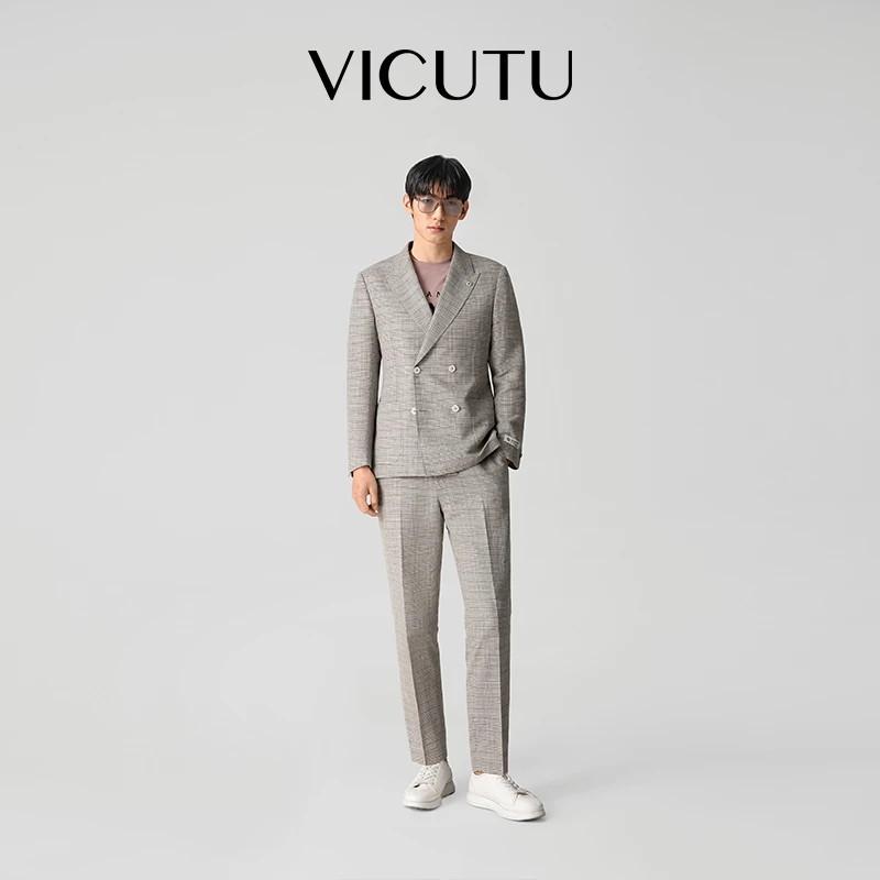 【旅型西服】RED VICUTU威可多休闲西服棉麻混纺商务轻便易搭男西装