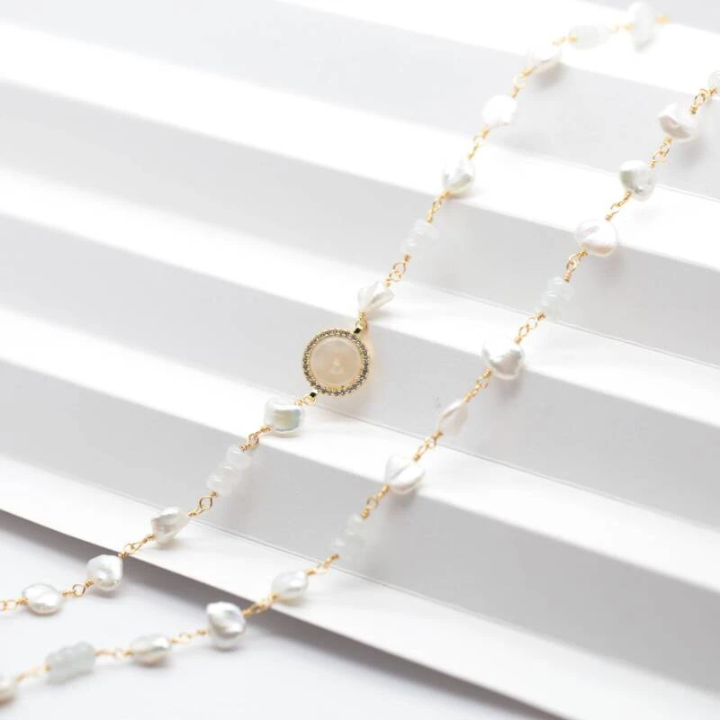 14K包金项链P14401026