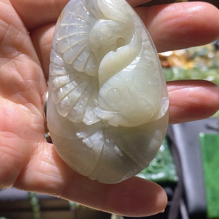 岫玉毛衣链未镶嵌