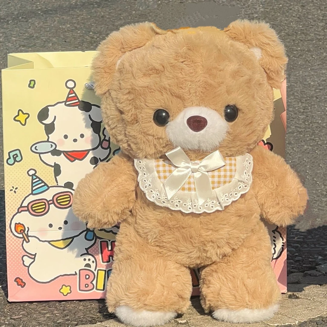 可爱泰迪熊小熊玩偶花束公仔毛绒玩具女生生日礼物睡觉娃娃七夕节