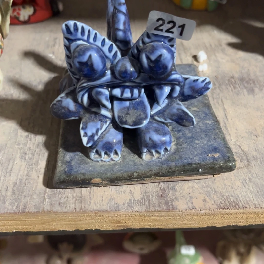 摆件纯手工抽象陶瓷摆件微瑕221