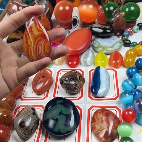 玛瑙/玉髓戒指合金