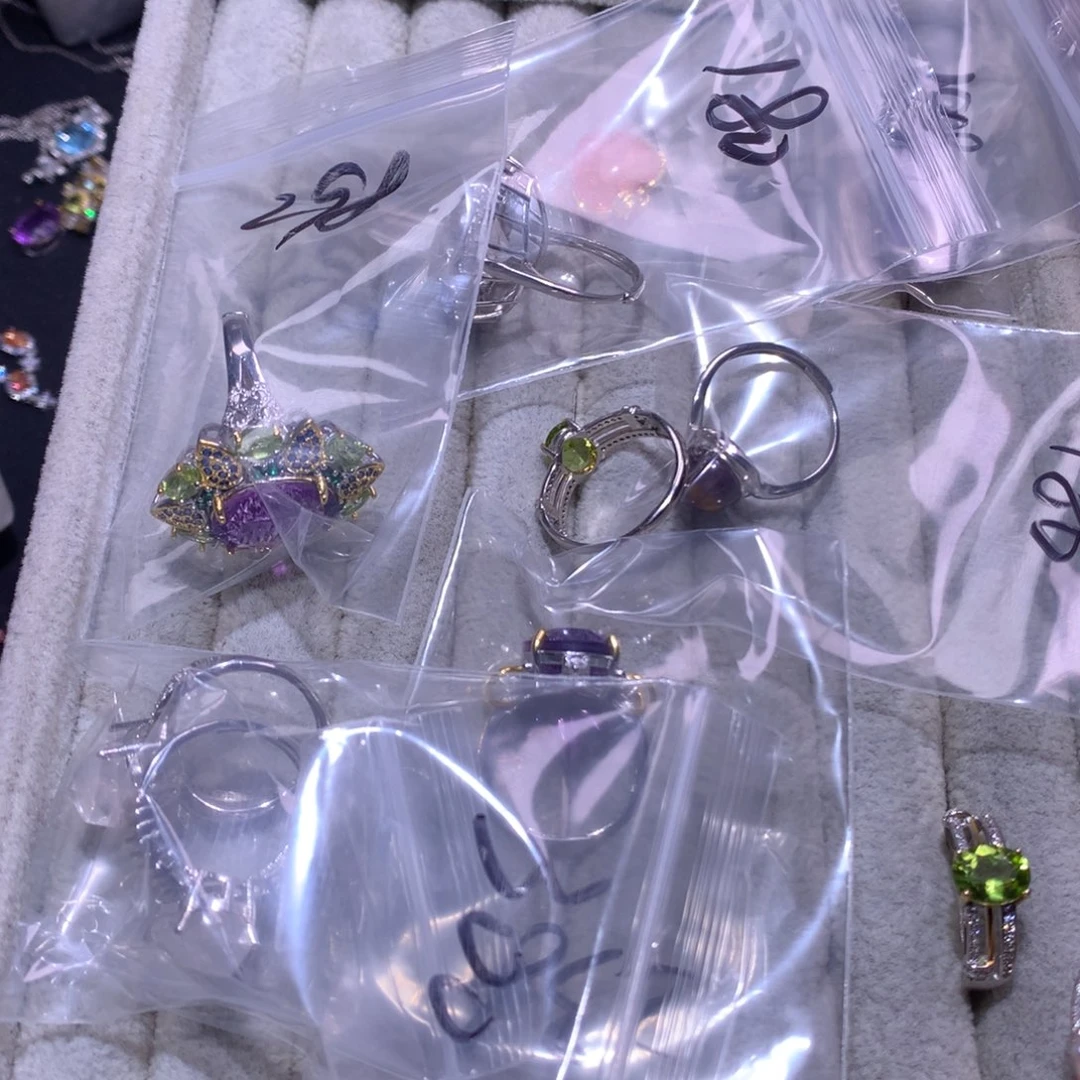 【闪购商品】银S925镶嵌戒指水晶?****戒指