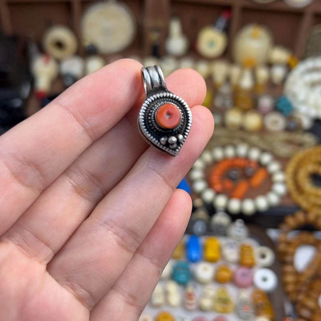 凤眼菩提吊坠卡子