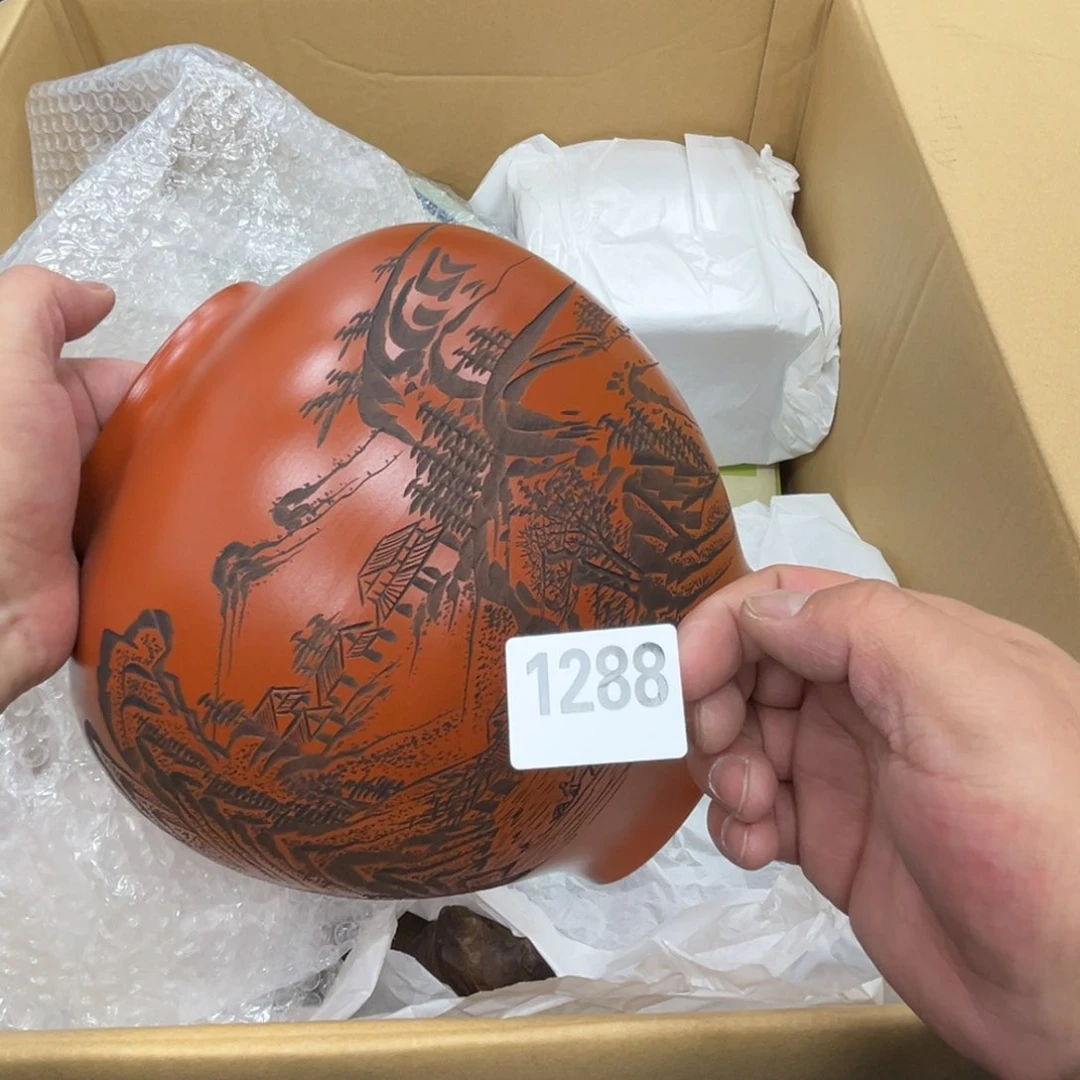 瓷片工艺品摆件瓷器摆件666