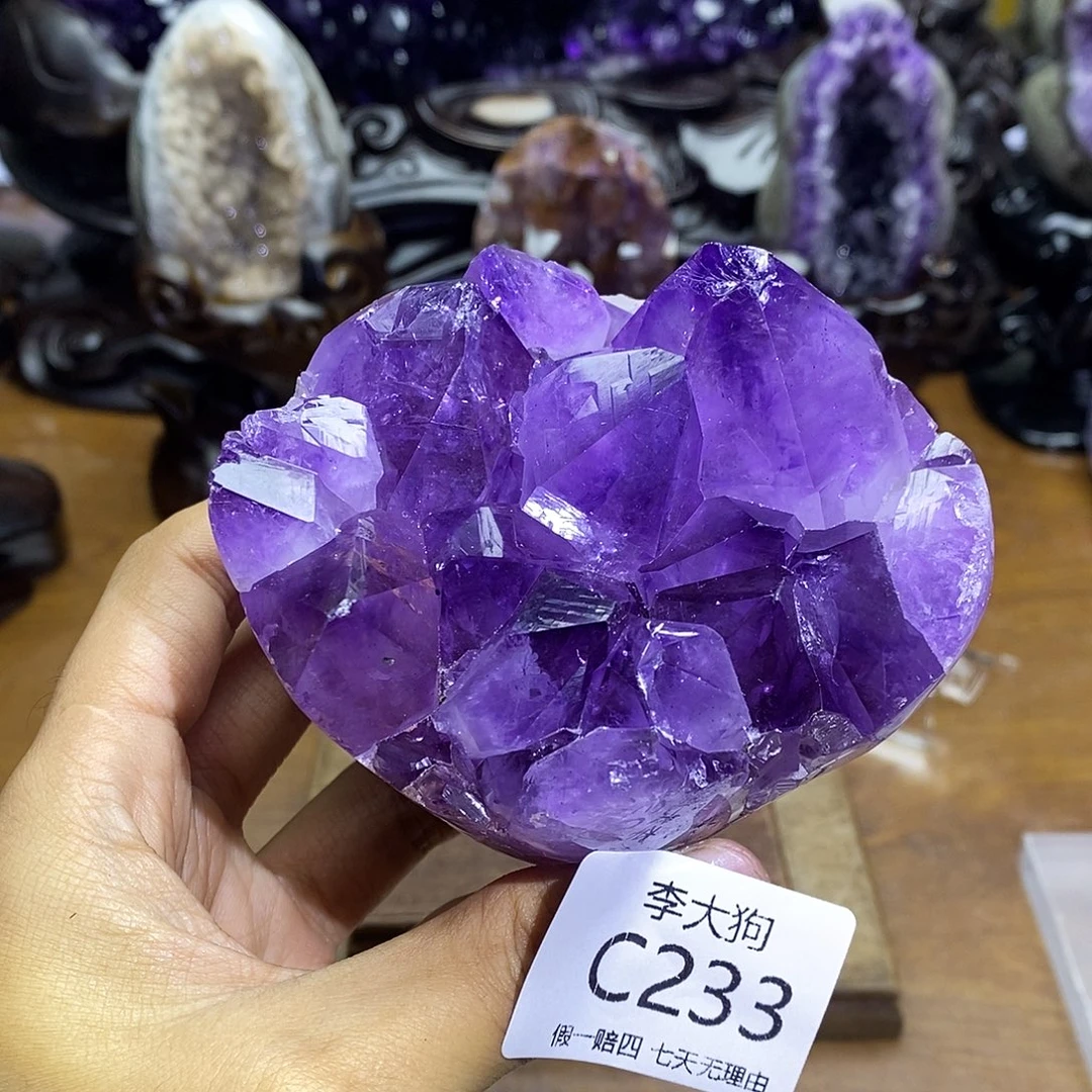 紫晶大型摆件（非配饰）未镶嵌