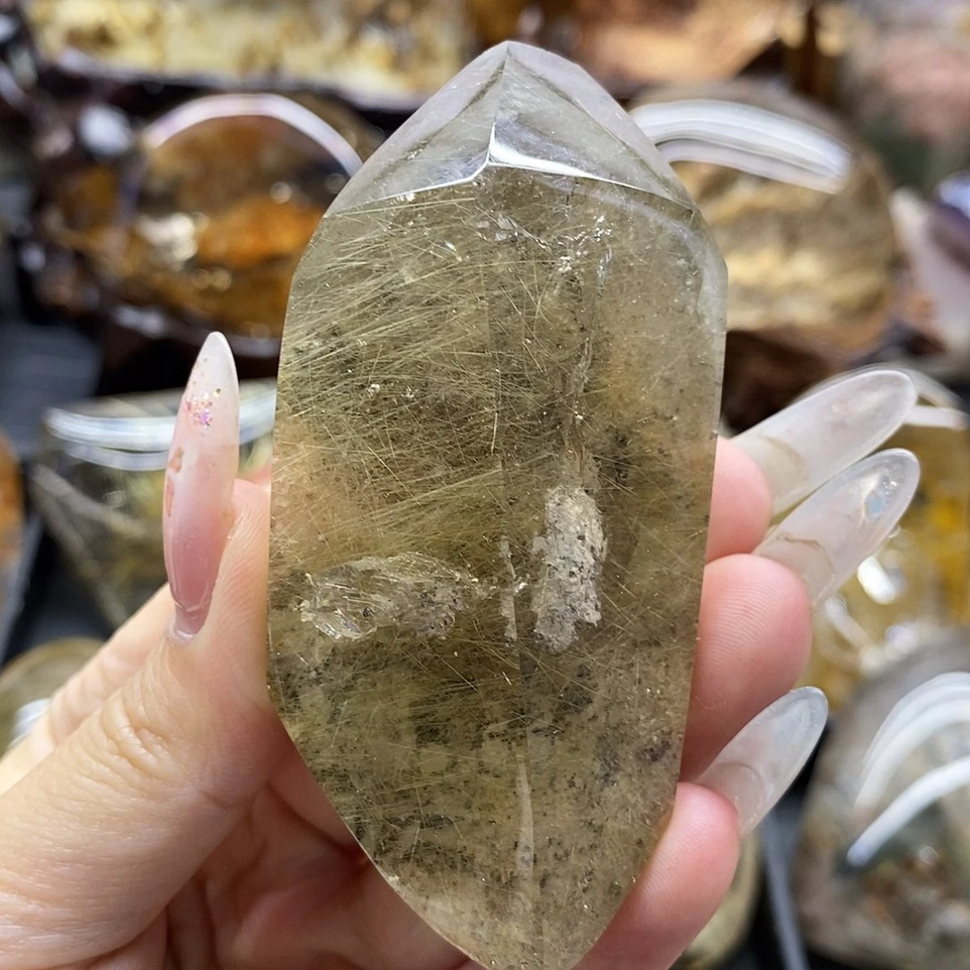 水晶珠宝半成品未镶嵌