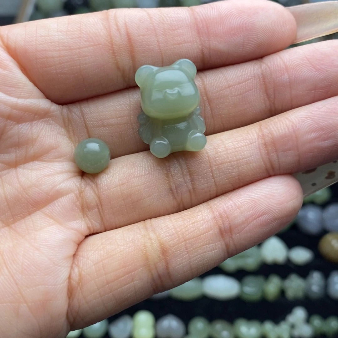 ༄***࿐和田玉未镶嵌颈饰