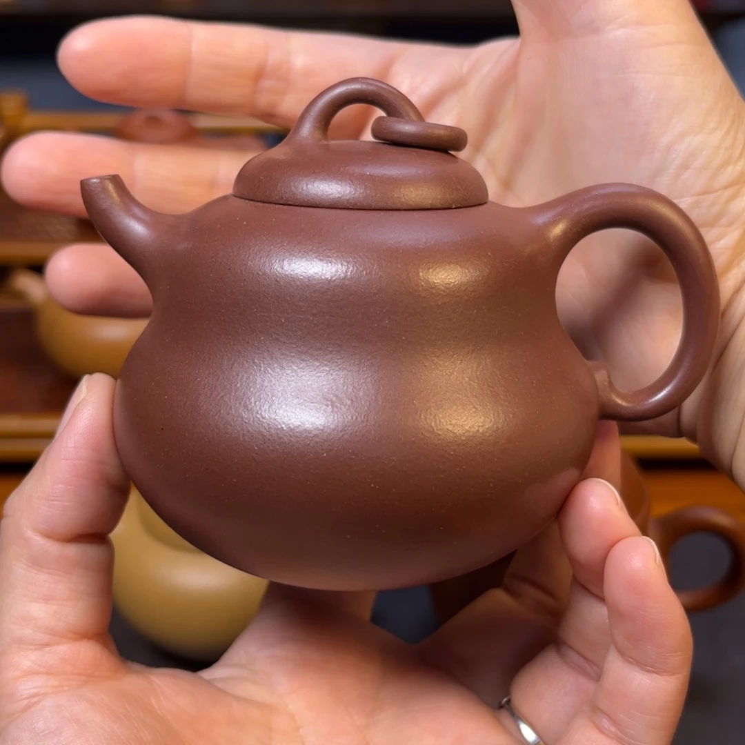 茶壶紫砂宜兴紫砂壶半手工制作