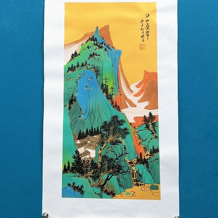 国画书法作品多次参加