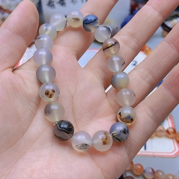 【闪购商品】未镶嵌玛瑙/玉髓珠宝半成品延****啡