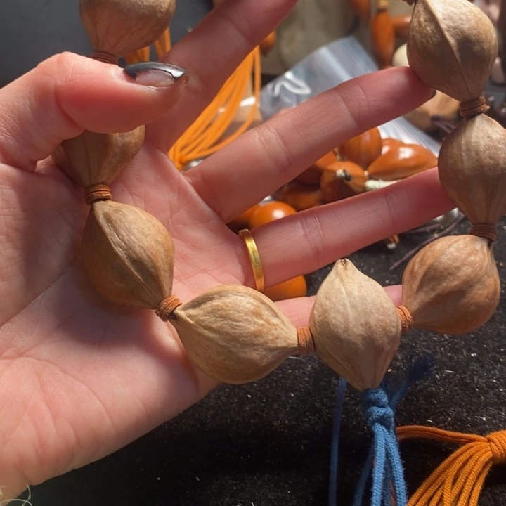 橄榄核手串/手链2.3蒜头原皮