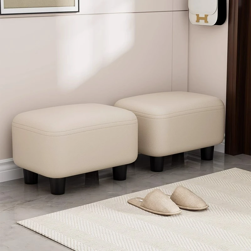 小凳子家用矮凳客厅茶几沙发凳儿童软包板凳墩子门口换鞋凳