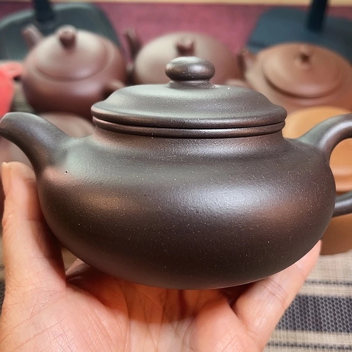 紫泥茶壶乐*呵作品欣赏