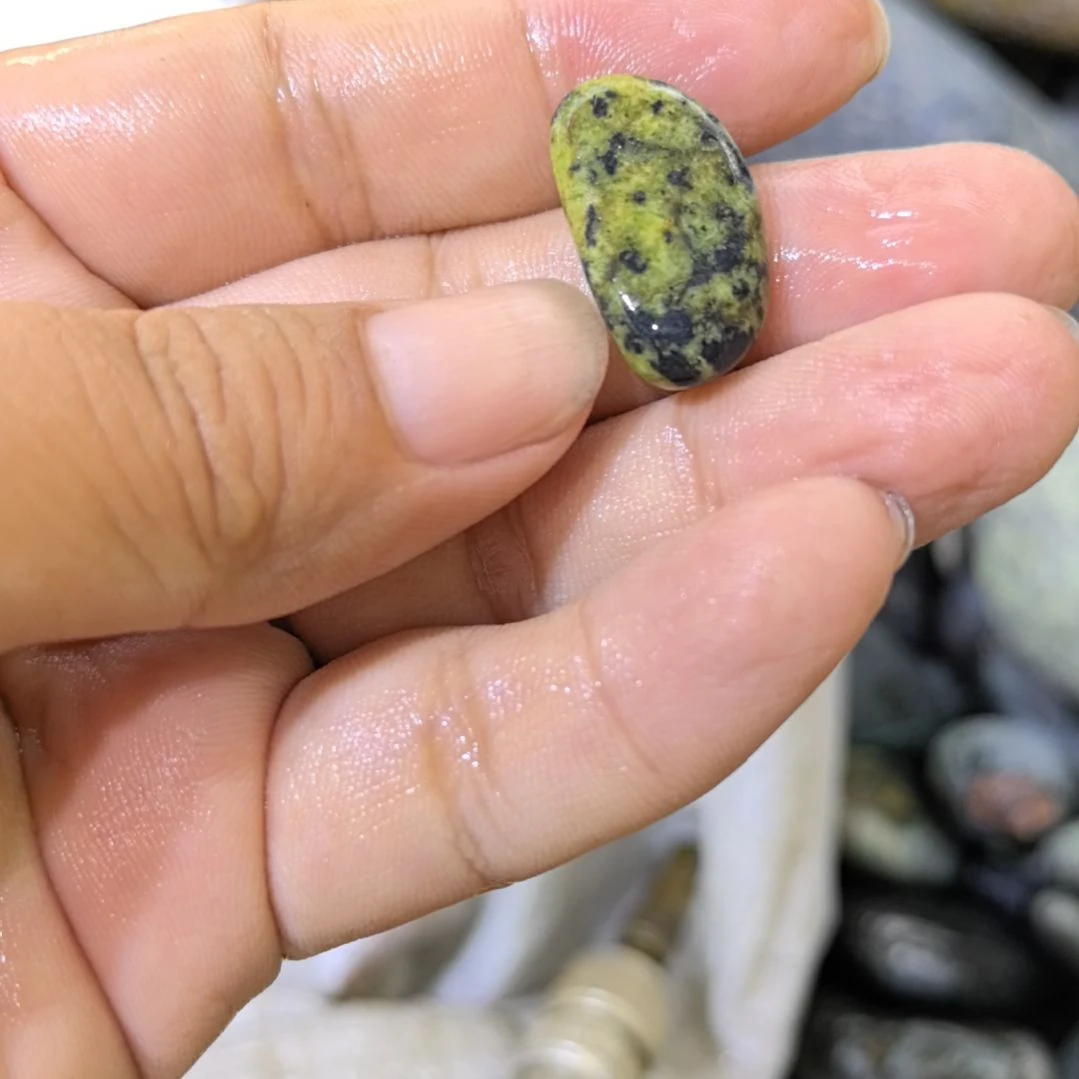 小***》有机玻璃藏玉药王石原石