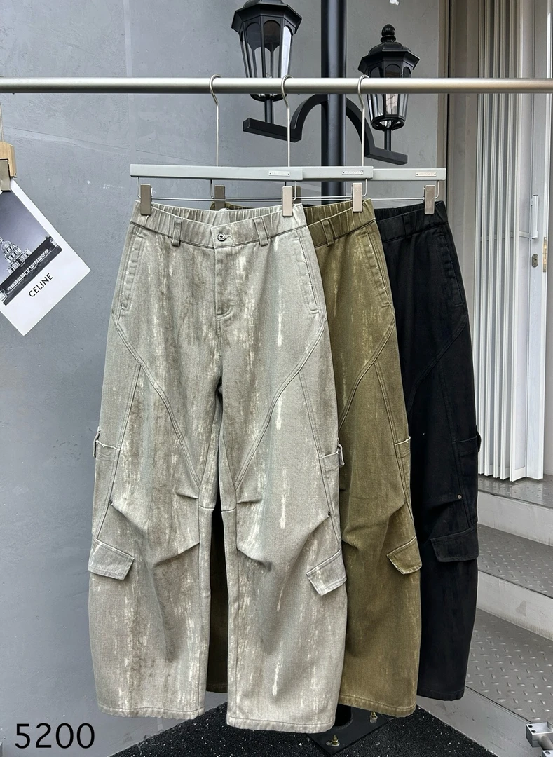 5200   【重磅铠甲】 潮牌买手工装牛仔长裤  KE