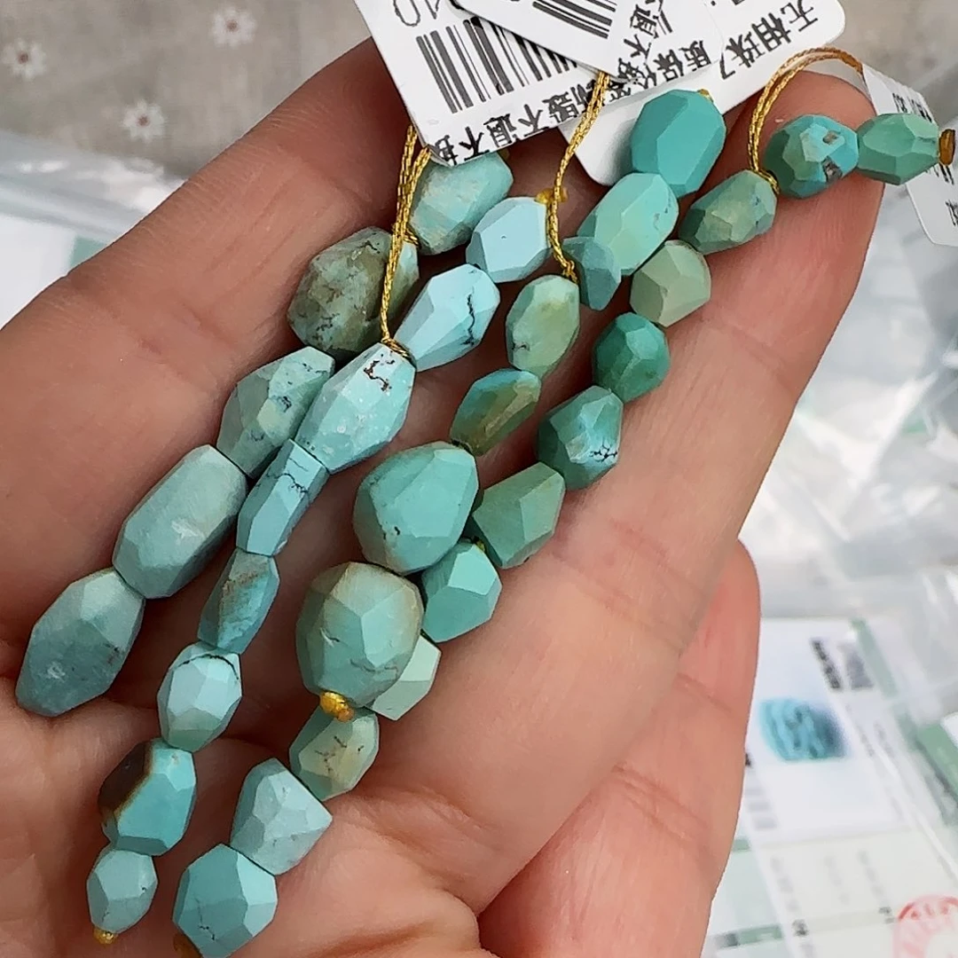 绿松石珠宝半成品未镶嵌