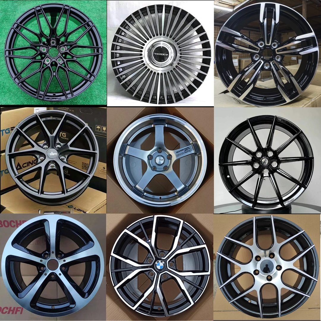 17寸5-120旋压轮毂适用于路虎 宝马 理想 腾势 别克 问界等