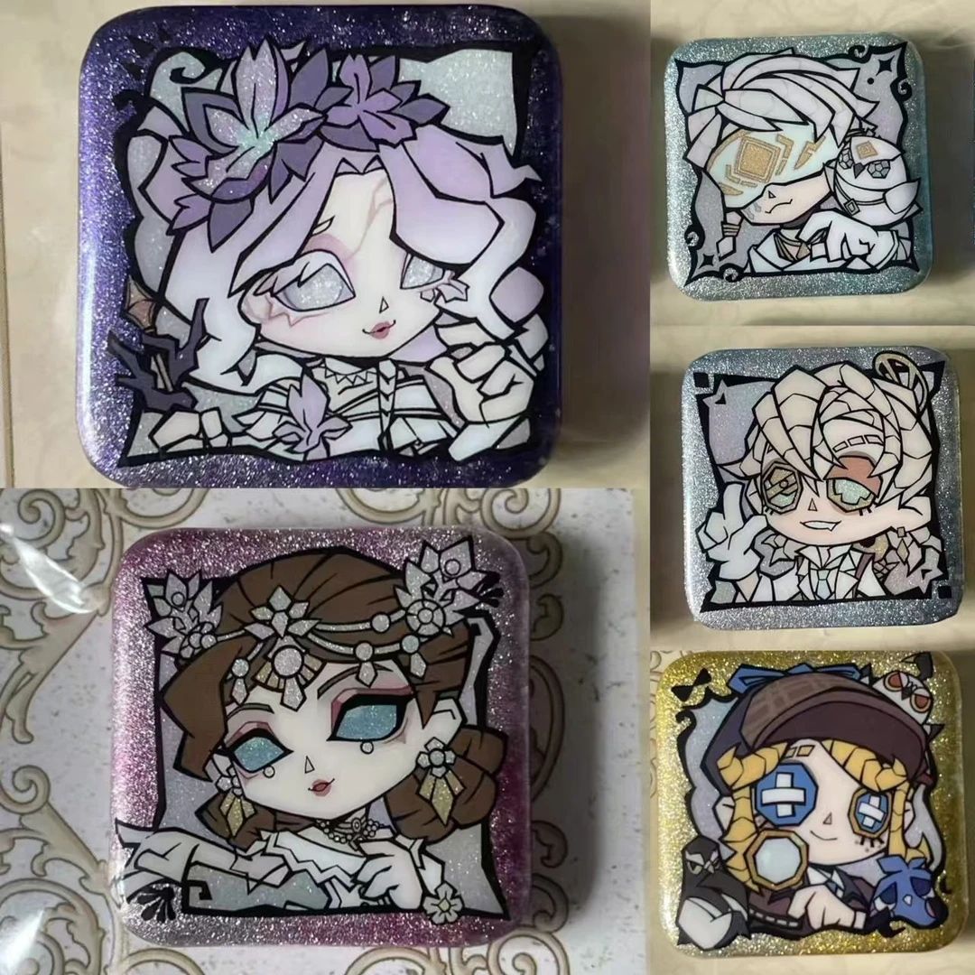 第五人格非官方游戏周边囚徒渔女先知红夫人园丁新款方形吧唧徽章