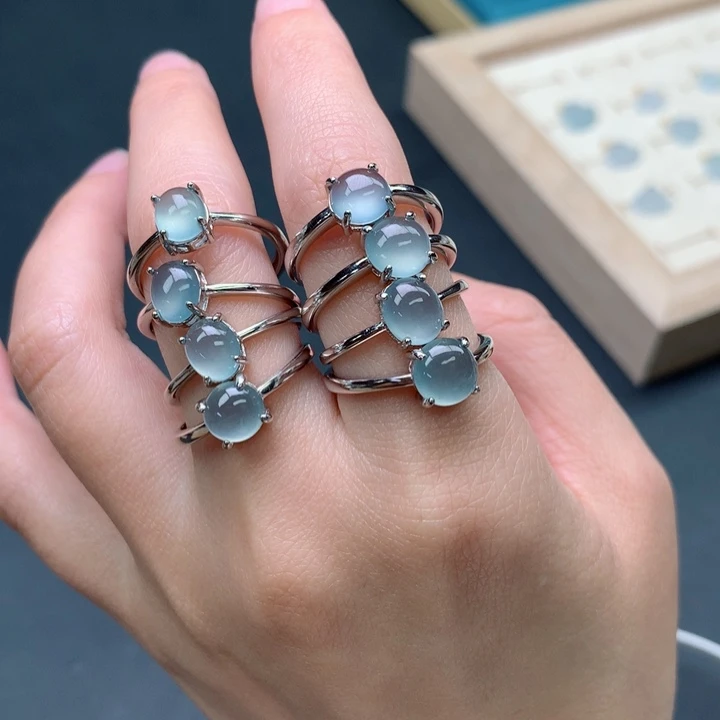 未镶嵌戒指翡翠翡翠