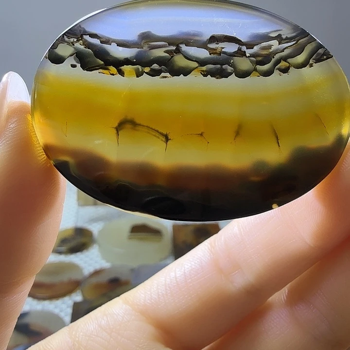 玛瑙/玉髓未镶嵌吊坠(不含链)69