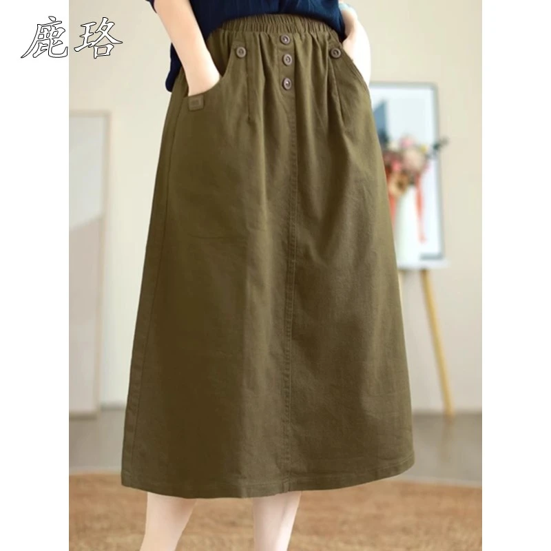 超火休闲半身裙女2025春季新款爆款时尚洋气裙子高级感超好看半裙