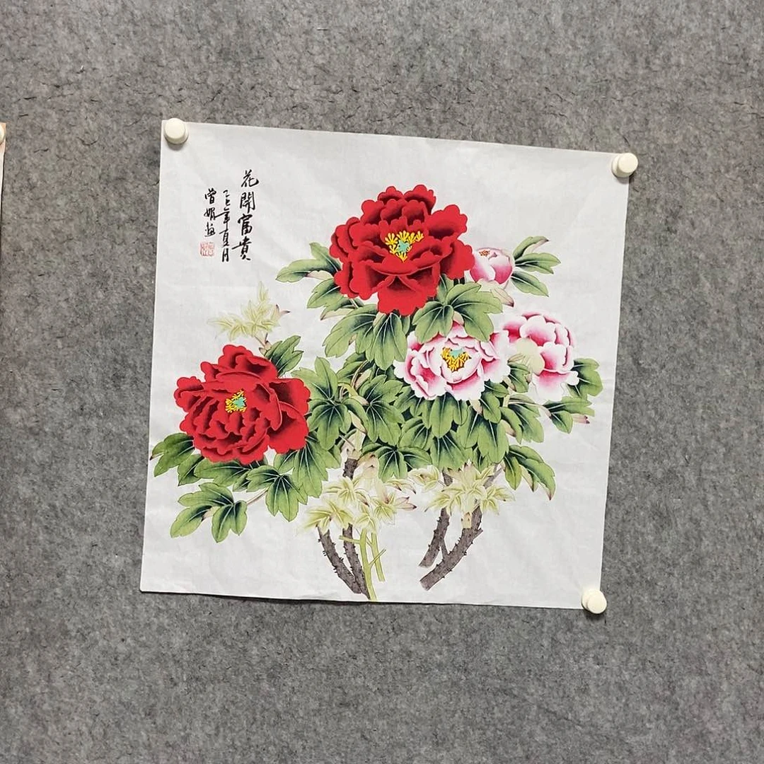 国画四尺斗方一幅