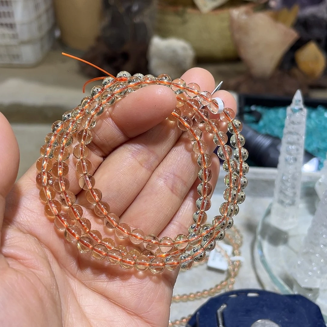 水晶手串5.5m m未镶嵌h s 252