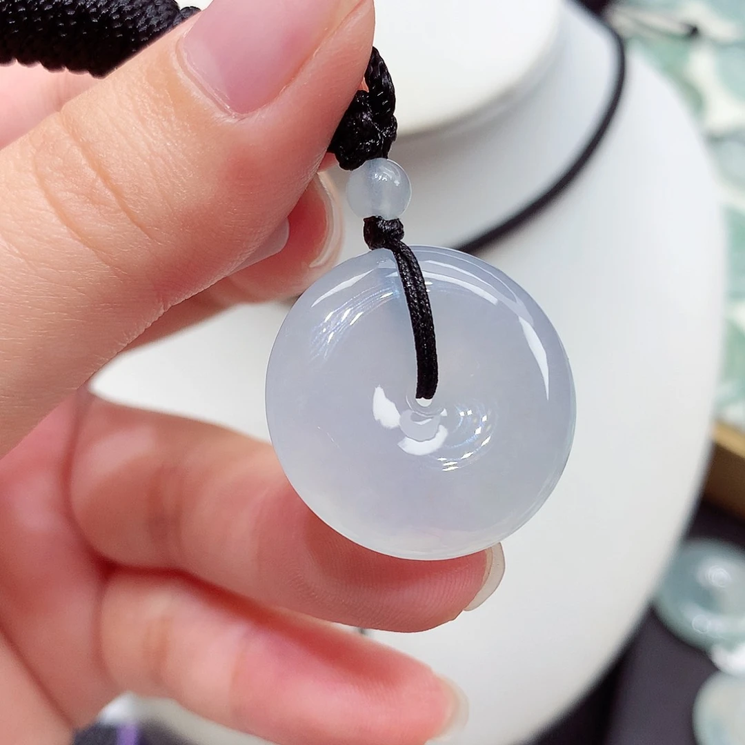 颈饰未镶嵌翡翠翡翠29，24.6/6