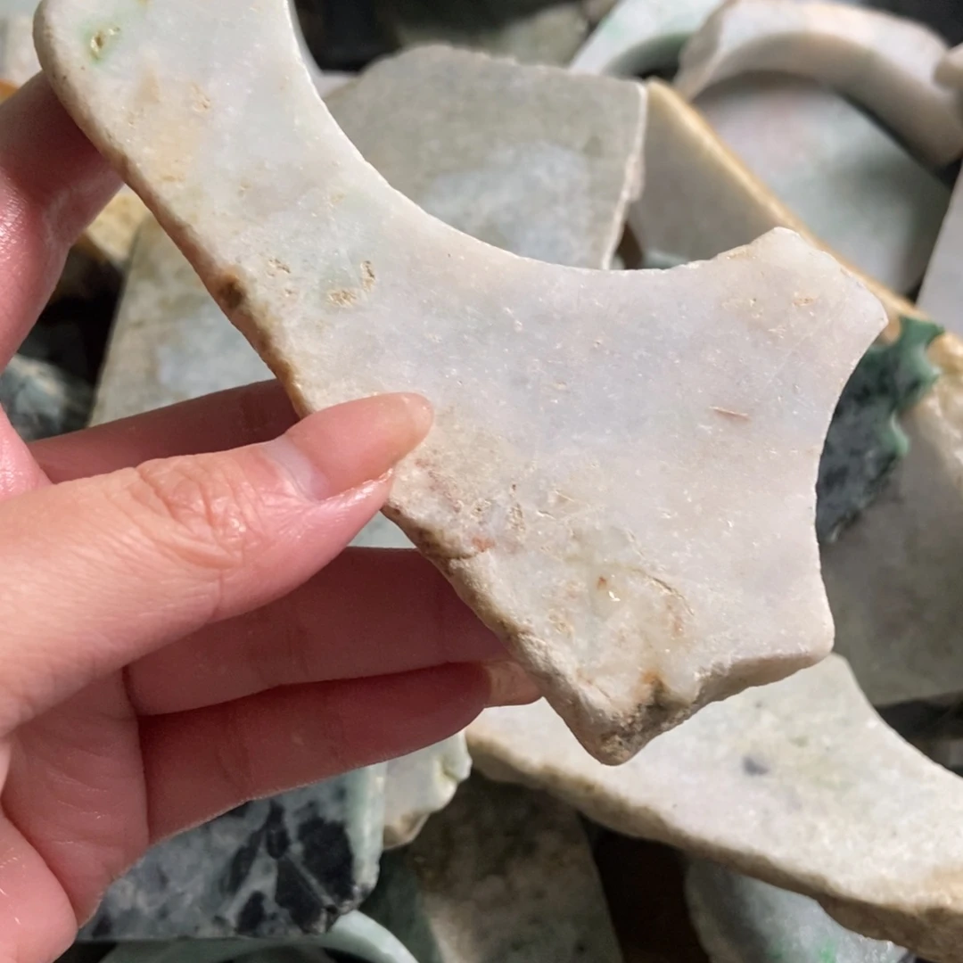 翡翠未镶嵌挂件天然翡翠