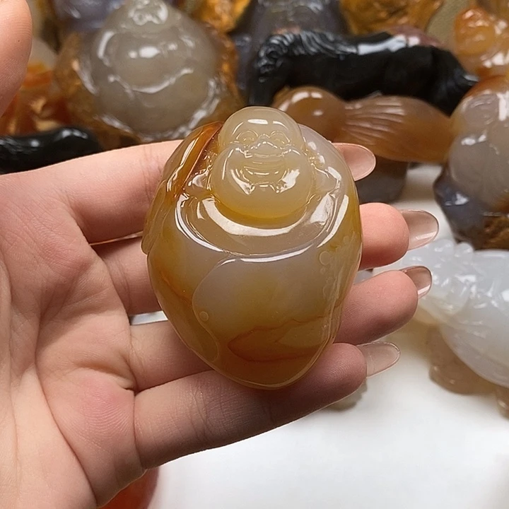 玛瑙/玉髓合金颈饰