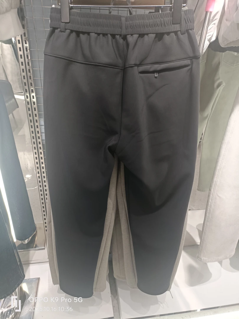 (潮)5802加绒散口休闲裤