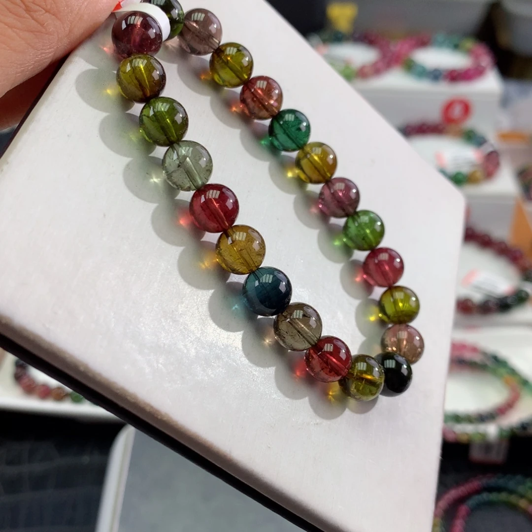 未镶嵌手链碧玺    8.5mm